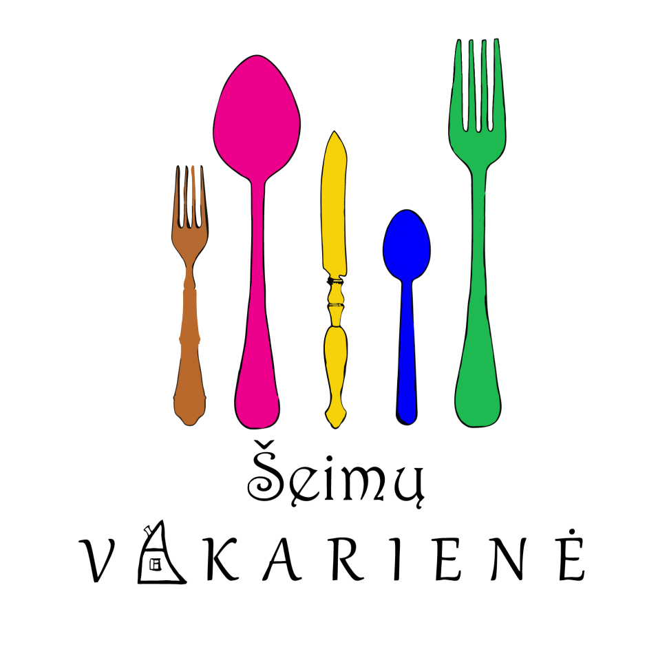 Šeimų vakarienė logotipas